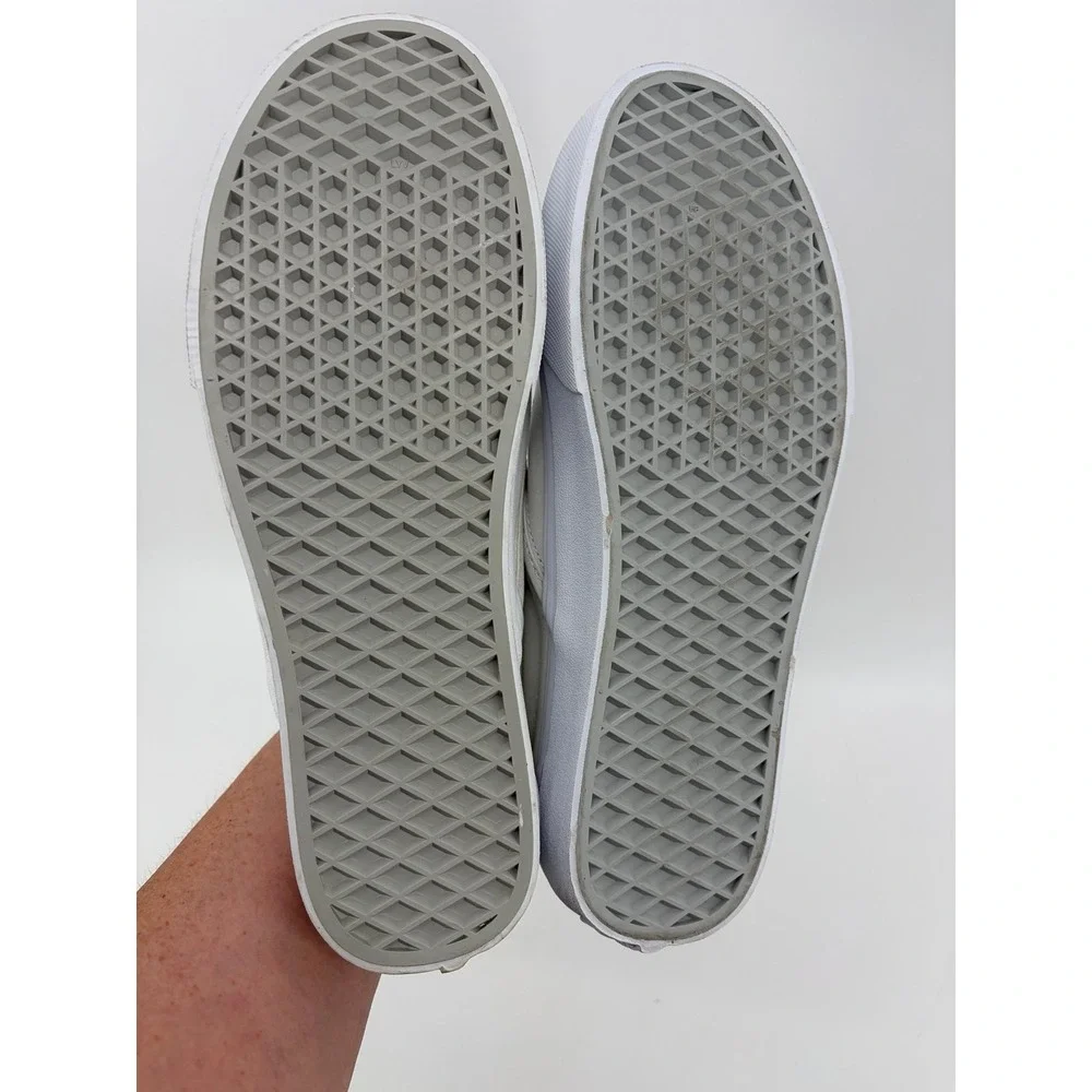 VANS Slip-On Canvas Sneakers Graphic Gear Print, M (9) W (10.5) NWOT
